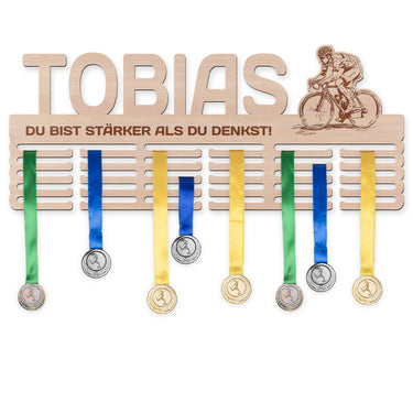 Medaillenhalter - Rennradfahren, Mann