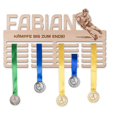 Medaillenhalter - Floorball, Mann