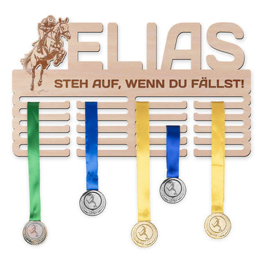 Medaillenhalter - Pferdespringen, Mann