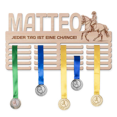 Medaillenhalter - Reitsport, Mann