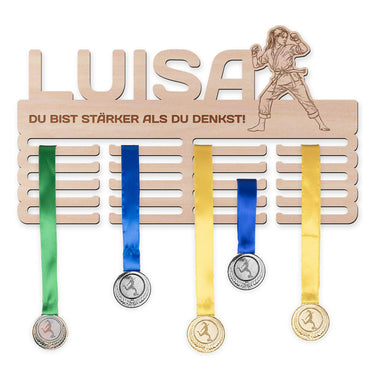 Medaillenhalter - Karate, Frau