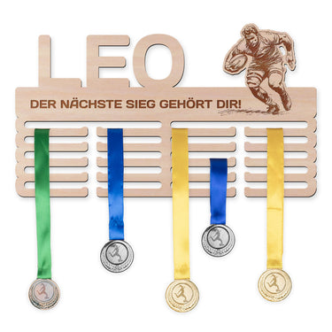 Medaillenhalter - Rugby, Mann