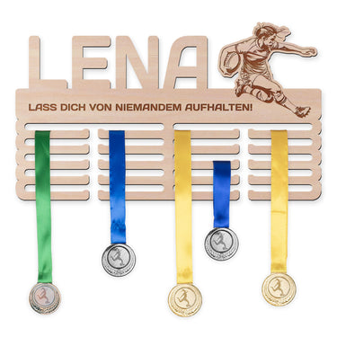 Medaillenhalter - Rugby, Frau